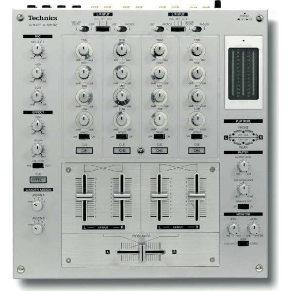 DJ機材 Technics DJ Mixer SH-MZ1200 概要 DJミキサー SH-MZ1200 | ミニコンポ／スピーカーシステム