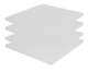 Basotect 50 100/100 White 4pcs - Basotect 50 100/100 White 4pcs