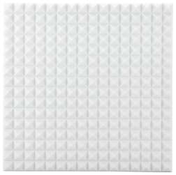 Basotect Pyramid 70mm White - Basotect Pyramid 70mm White