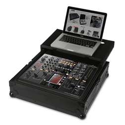 Ultimate Flight Case Pioneer DJM-2000/NXS Black Plus (Laptop Shelf) - Ultimate Flight Case Pioneer DJM-2000/NXS Black Plus (Laptop Shelf)