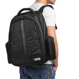 Ultimate Backpack Black/Orange Inside - Ultimate Backpack Black/Orange Inside