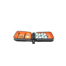Ultimate CD SlingBag 258 Steel Grey, Orange Inside - Ultimate CD SlingBag 258 Steel Grey, Orange Inside
