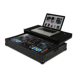 Ultimate Flight Case Pioneer DDJ-RR/SR Black Plus (Laptop Shelf) - Ultimate Flight Case Pioneer DDJ-RR/SR Black Plus (Laptop Shelf)