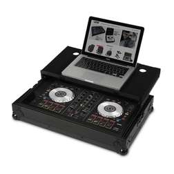 Ultimate Flight Case Pioneer DDJ-SB2/SB Black Plus (Laptop Shelf) - Ultimate Flight Case Pioneer DDJ-SB2/SB Black Plus (Laptop Shelf)