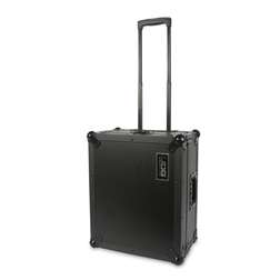 Ultimate Flight Case Multi Format Turntable Mk2 Black Plus (Trolley & Wheels) - Ultimate Flight Case Multi Format Turntable Black Plus (Trolley & Wheels)