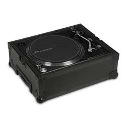 Ultimate Flight Case Multi Format Turntable Mk2 Black Plus (Trolley & Wheels) - Ultimate Flight Case Multi Format Turntable Black Plus (Trolley & Wheels)