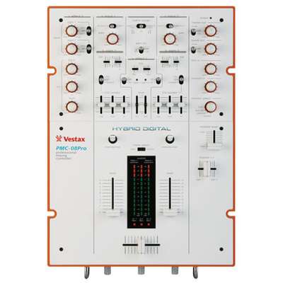 Vestax PMC-08 Pro WHT