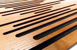 Wave Wood Absorber Light Brown - Wave Wood Absorber Light Brown