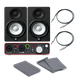 2x Yamaha HS8 + Focusrite Scarlett 2i2 2Gen + 2x Podkładki + 2x Przewody 3m - 2x Yamaha HS8 + Focusrite Scarlett 2i2 2Gen + 2x Podkładki + 2x Przewody 3m