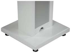 Stand Monitor White Gloss Grey - Stand Monitor White Gloss Grey