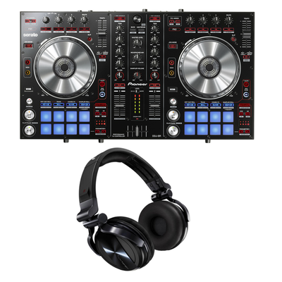 Pioneer DJ DDJ-SR + HDJ-1500 + Serato Flip