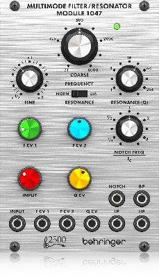 Behringer MULTIMODE FILTER / RESONATOR MODULE 1047