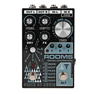 Death By Audio ROOMS Stereo Reverberator