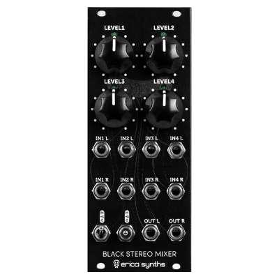 Erica Synths Black Stereo Mixer V3