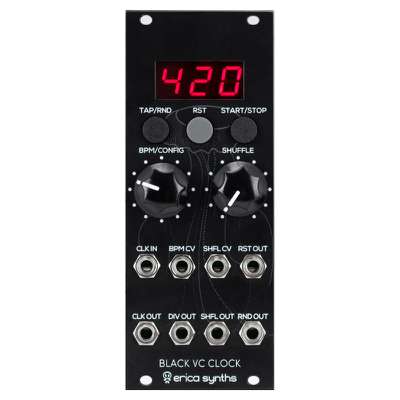 Erica Synths Black VC Clock V2
