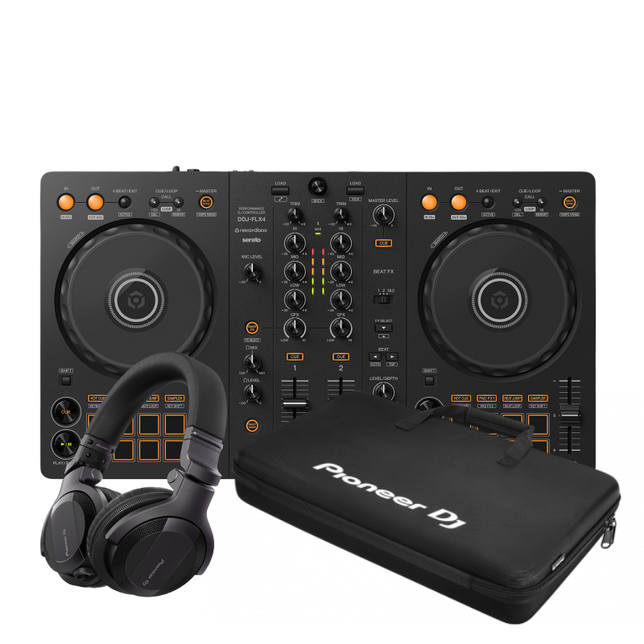 Pioneer DJ DDJ-FLX4 & HDJ-CUE1 セット pioneer-ddj-flx4-hdj-cue-1-djc