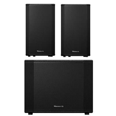 Pioneer DJ 2 x XPRS102 + XPRS1152S Set