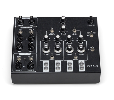 専用 SoMa Laboratory Lyra-4 Synthesiser SOMA LABORATORY LYRA-4 Black - SKYLARK