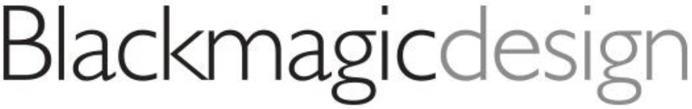 Black­ma­gic De­sign logo