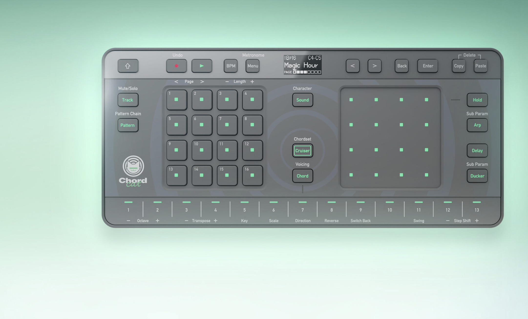AlphaTheta Chordcat – groovebox z akordami